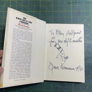 Rene Verdon / The White House Chef Cookbook Signed 1st Edition 1967 - Picture 1 of 7