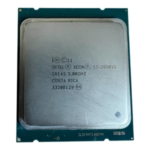 Intel Xeon E5-2690 V2 10 Core 3.00Ghz 25MB 130W CPU Processor - SR1A5 - Picture 1 of 1
