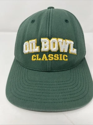Gorra de béisbol clásica Oil Bowl verde dorada vintage Foto 1 de 4