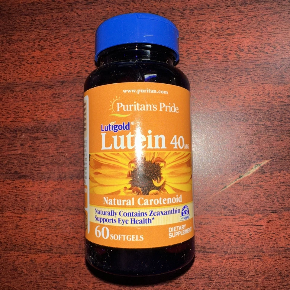 Luteína Puritana 044251 40 mg con zeaxantina - 60 cápsulas blandas 11/2027 Foto 1 de 1