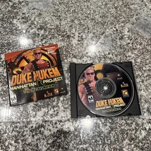 Duke Nukem: Manhattan Project Jewel Case (PC, 2003) Complete Good Preowned - Picture 1 of 4