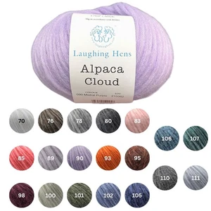 Suéter Aran Alpaca Nube Hilo Suave Grueso Tejido Crochet Lana Todos los Colores - Imagen 1 de 233