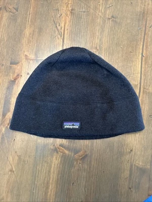 Patagonia Better Sweater Beanie Industrial Black Outdoor Hiking Fleece Toque - Image 1 of 3