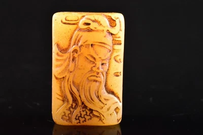 S3732: Piedra japonesa jade/joyas en forma de persona Chop material de sello SELLOS Foto 1 de 4