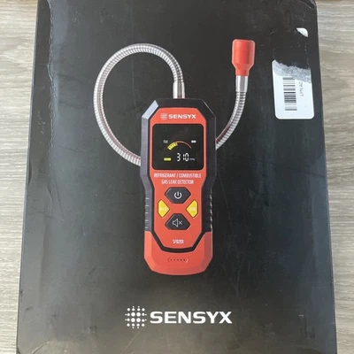 SensyX Refrigerant/Combustible Gas Leak Detector Rechargeable Color LCD Display - Image 1 of 3