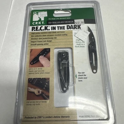 CRKT 5520 P.E.C.K. Faca dobrável Ed Halligan Taiwan  - Imagem 1 de 2