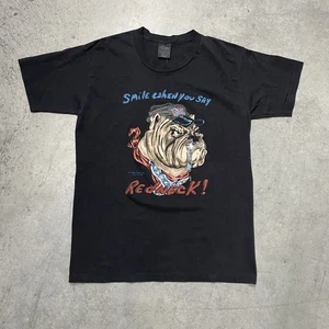 Smile When You Say Redneck 80s Vintage Biker Graphic T-Shirt Adult Medium Retro - Picture 1 of 13