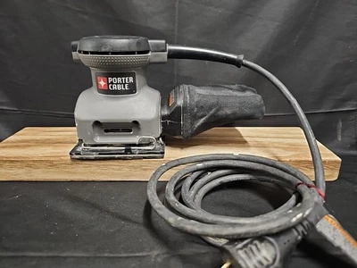 Lijadora de agarre de palma de cable Porter con colector de polvo Mod 380 120V  Foto 1 de 4