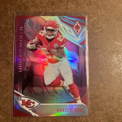 2018 Panini Phoenix Kareem Hunt Pink 94/199 #49 - Image 1 of 2