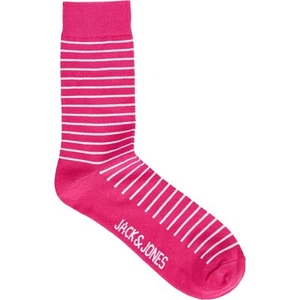 Jack & Jones Mens Stripe Sock Trainer Socks - Picture 1 of 12