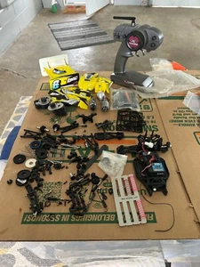 ULTRA RARE LOSI SLIDER MINI SPRINT CAR 1/18 Chilli Bowl Autoteile oder Projekt - Bild 1 von 13