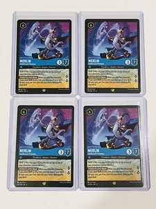 Disney Lorcana Shimmering Skies - Merlin #159/204 Legendary Regular/Non Foil (4) - Picture 1 of 4