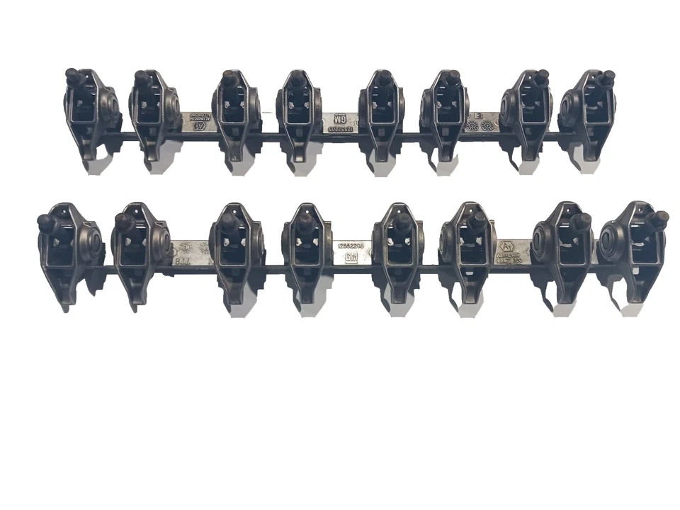 LS1 LS2 LS6 ROCKER ARMS WITH SUPPORT STANDS & BOLTS GM OEM LSX 5.3L 6.0L LS4 4.8 - Image 1 of 2