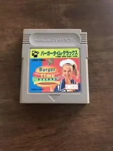 Burger Time Deluxe only Cartridge Nintendo Game - Picture 1 of 1