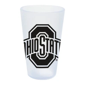 OHIO STATE BUCKEYES ICICLE 16 OZ SILICONE PINT GLASS NEW WINCRAFT 🤠 - Picture 1 of 3
