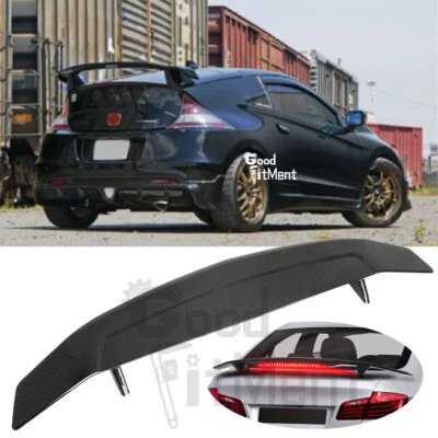 For Honda CR-Z 2011-2016 52" Rear Trunk Racing GT Wing Spoiler LED Brake Llight Foto 1 de 4