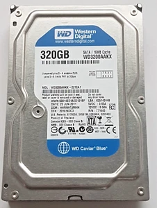 320 GB SATA Western Digital WD3200AAKX-221CA1 7200rpm HDD 16MB 3,5 " Hard Drive - Picture 1 of 1