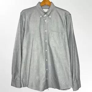 Everlane Oxford Oberhemd Herren XL Chambray Baumwolle Langarm Kragen Tasche - Bild 1 von 21