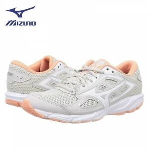Mizuno K1GA2201 Women's Running Shoes MAXIMIZER 24 Light Gray x White x Coral JP