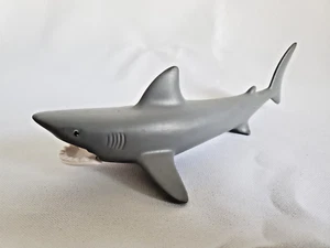 Large Shark PLAYMOBIL Figurine Grey & White, Jaw Articulated - Tbe 15cm - Picture 1 of 10