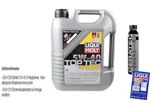 5L Liqui Moly Top Tec 4100 5W-40 Motoröl Cera Tec Öl-Additiv Motorenöl - Bild 1 von 8