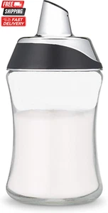 Sugar Dispenser with Pour Spout Lid Sugar Container Shaker Coffee Bar Accessorie - Picture 1 of 12