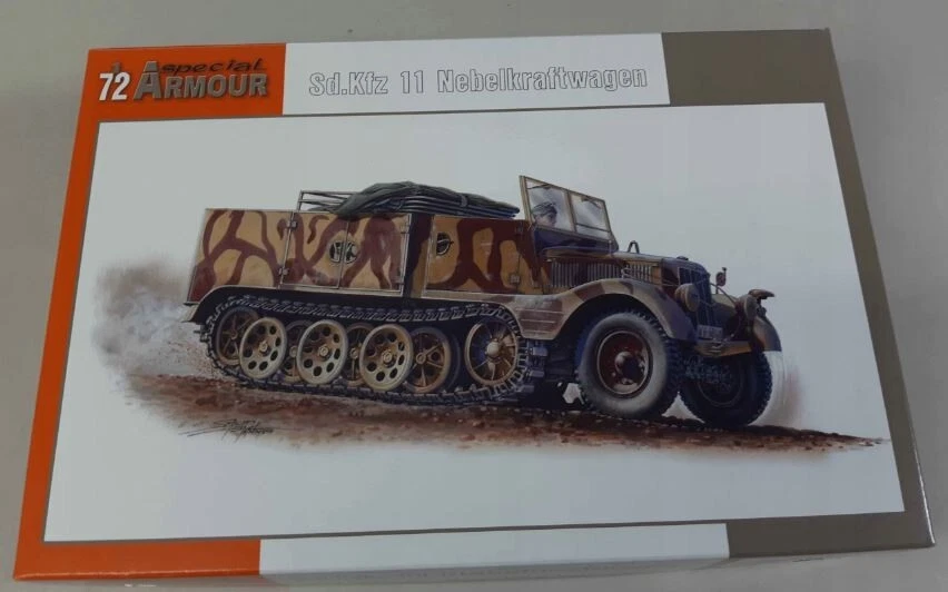 Sd.Kfz 11/4 Nebelkraftwagen,1:72-Special Armour 72004(s.tracciata) - Immagine 1 di 4