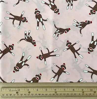 "Monkey'n Round" fabrics by Erin Michaels for Moda cotton fabrics OOP NEW - Image 1 of 2