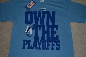 LA Clippers "Clippers Own The Playoffs" T-Shirt Color: Blue Youth's Size: Medium - Picture 1 of 5