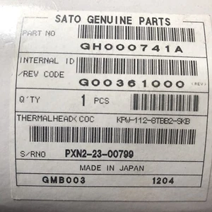 Genuine SATO KPW-112-8TBB2-SKB Printhead for SATO CL408e OKI LE810DS Printer - Picture 1 of 2