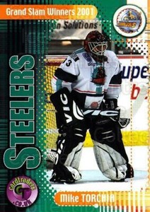 2000-01 UK British Elite Sheffield Steelers #19 Mike Torchia
