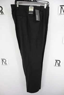 Pantalones de vestir Kenneth Cole Reaction grises a rayas talla 36 X 32 nuevos con etiquetas Foto 1 de 4