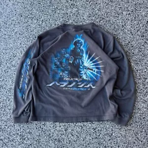 Vintage 2001 Dragon Ball Z Trunks Long sleeve kids large mens xs-small - Picture 1 of 7