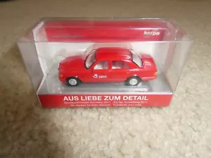 Herpa HO Scale 1:87 Herpa 2011 Nurnberg Toy Fair Red Mercedes Benz Promo Car NIP - Picture 1 of 1