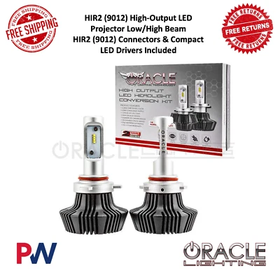 Faro LED 4000 lúmenes Oracle Lighting 9012 bombillas 2015-21 para Dodge Challenger Foto 1 de 4