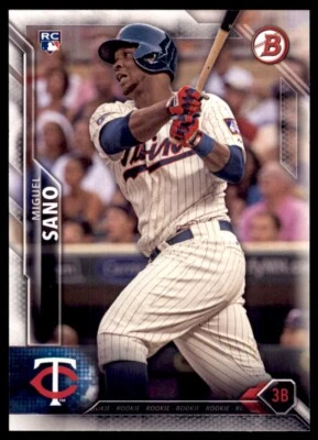 2016 Bowman Miguel Sano Minnesota Twins #140 2097 - Image 1 of 2