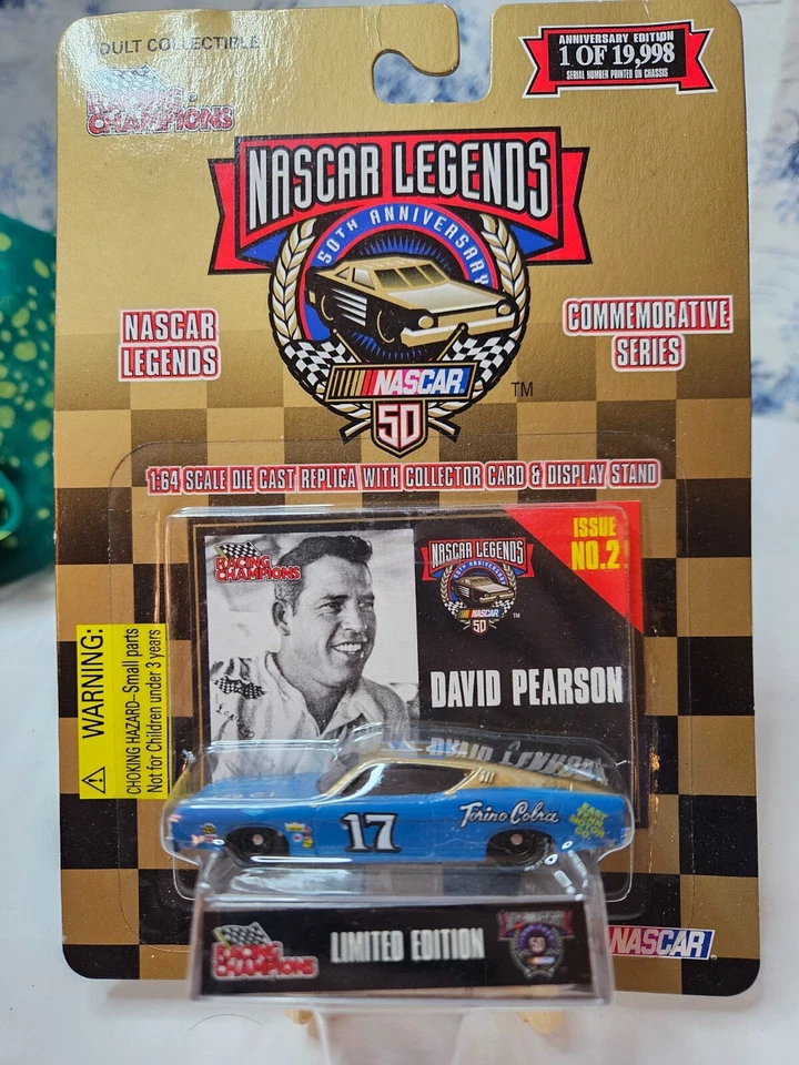 Racing Champions NASCAR Legends #2, David Pearson #17 (1:64 Diecast) - Image 1 of 1