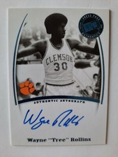2007-08 Press Pass Legends Saturday Signatures Wayne "Tree" Rollins Auto #