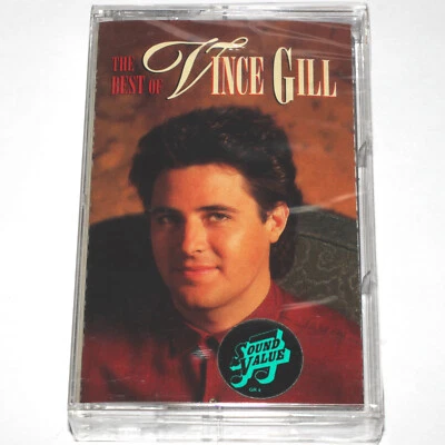 Vince Gill - The Best Of Vince Gill (Cassette Tape 1989) NEW SEALED - Image 1 of 4