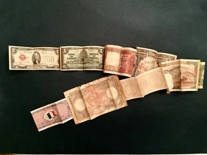 ~ Rare WWII 9 note Short Snorter - Picture 1 of 5