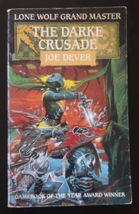 Lone Wolf Grand Master 15 The Darke Crusade by Joe Dever First Ed 1991 - Picture 1 of 18