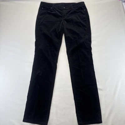 Pantalones de mezclilla Ann Taylor corte moderno talla 10 terciopelo elástico súper suave para mujer Foto 1 de 4