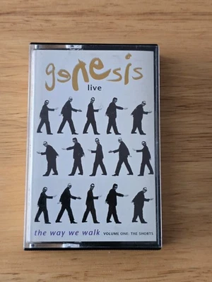 GENESIS - 'Live' - The Way We Walk - Volume 2 - The Shorts - Cassette Tape Album - Image 1 of 4