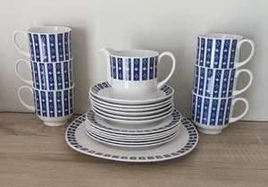 SUSIE COOPER - MERCURY C2104 - 20 Pcs - 6 X TRIOS ETC - RARE - WEDGWOOD GROUP - Picture 1 of 24