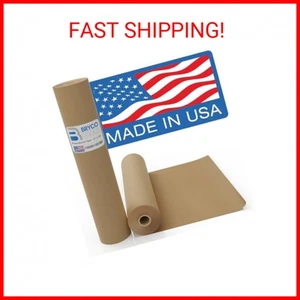 Braun Kraft Metzger Papier Rolle - 18 Zoll x 100 Fuß Braun Papier Rolle für Verpackung - Bild 1 von 1