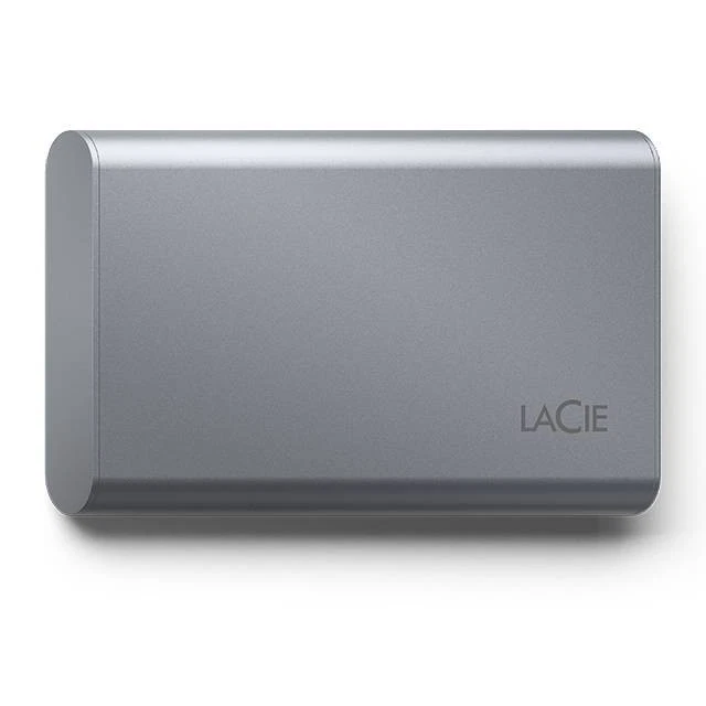LaCie Mobile SSD Secure 2TB Recertified USB-C Portable - Hardware Encrypted - Image 1 of 4