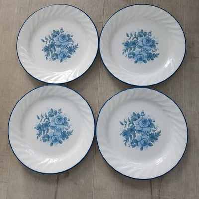 Corning Blue Velvet Salad Plate (Discontinued) 7.25", SET of 4 - Image 1 of 4