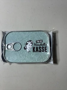 Sardinendose Für Geldgeschenke Geschenkdose „Für Die Haushaltskasse“  - Bild 1 von 2