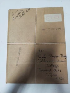 1974 California Lutheran College Thousand Oaks California CA Yearbook Year Book - Picture 1 of 10
