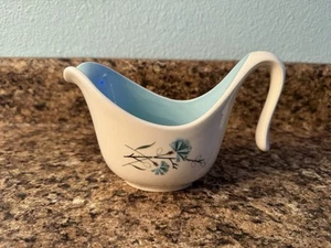 Vintage Smith & Taylor Boutonniere Ever Yours Creamer Server Gravy Boat MCM - Picture 1 of 4
